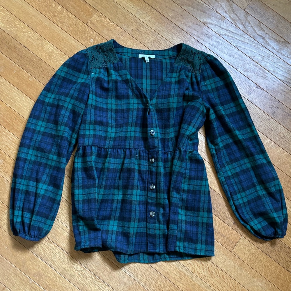 Maurice’s Dressy Button Up Flannel